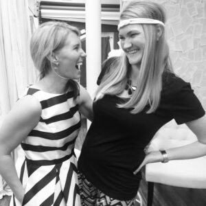 Liz and Jenn