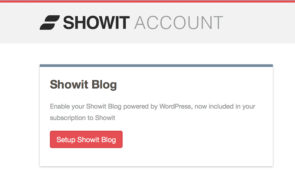 Showit Blog Setup Request