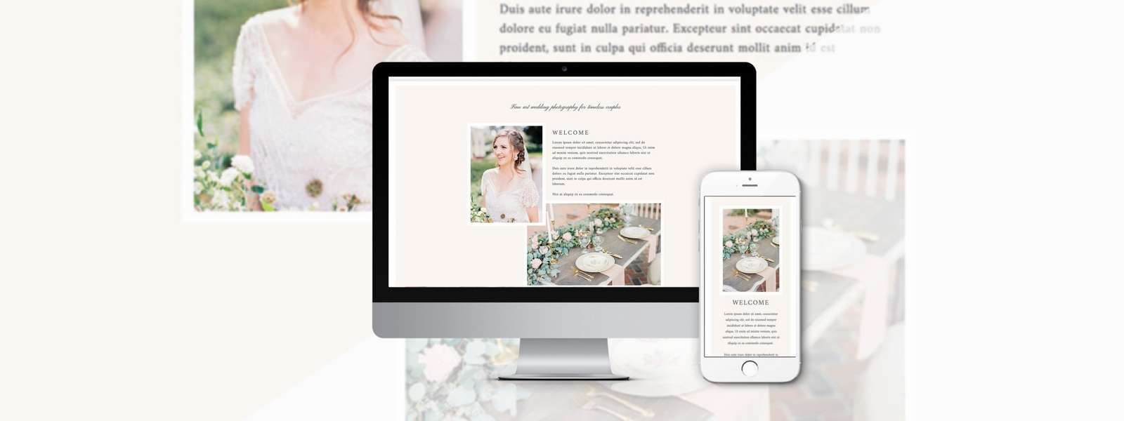 Website design blog header ameliaisland