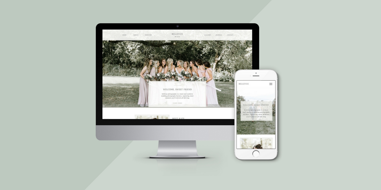 Website design blog header bellevue