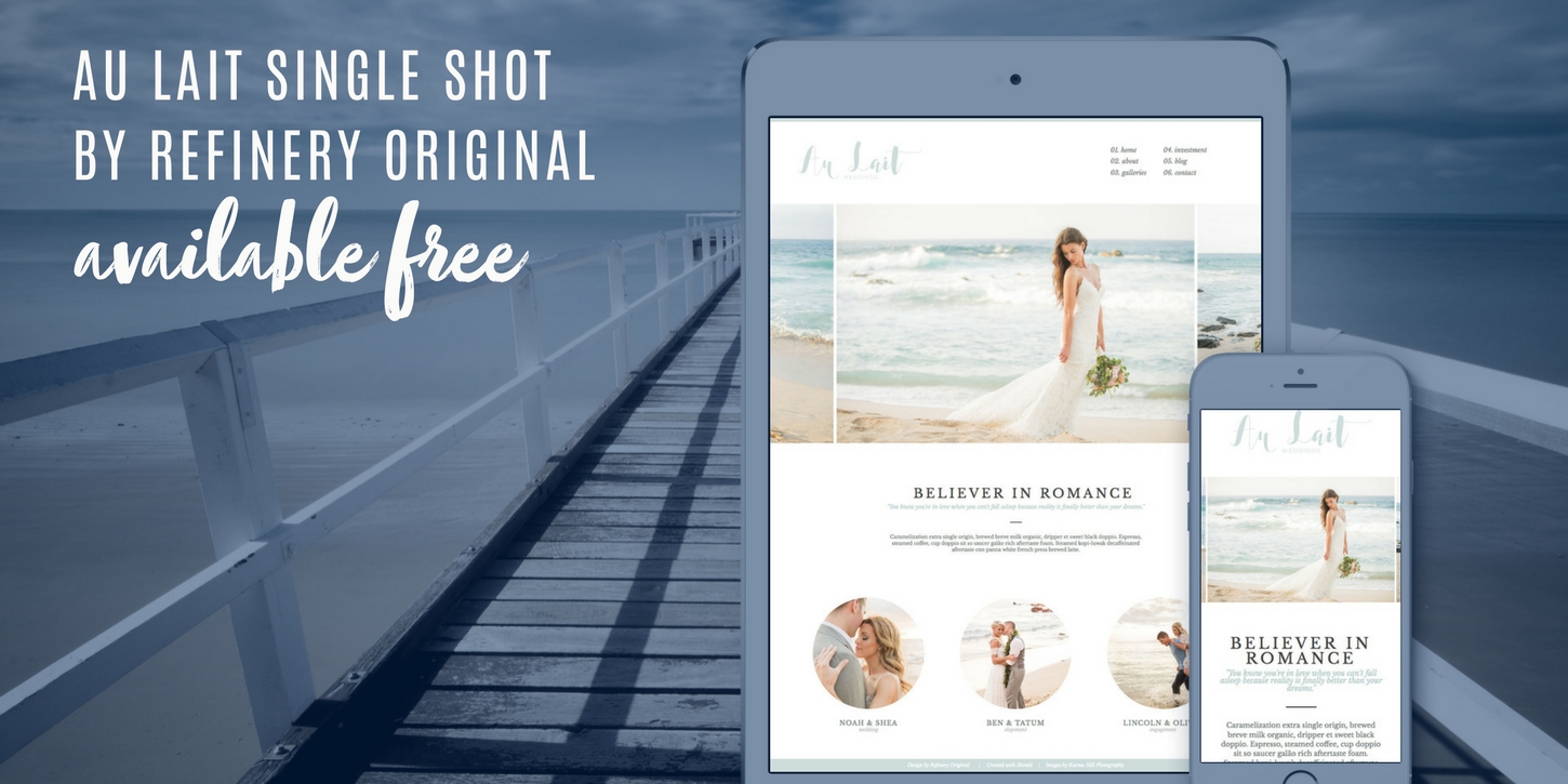 Website design blog header aulaitsingle