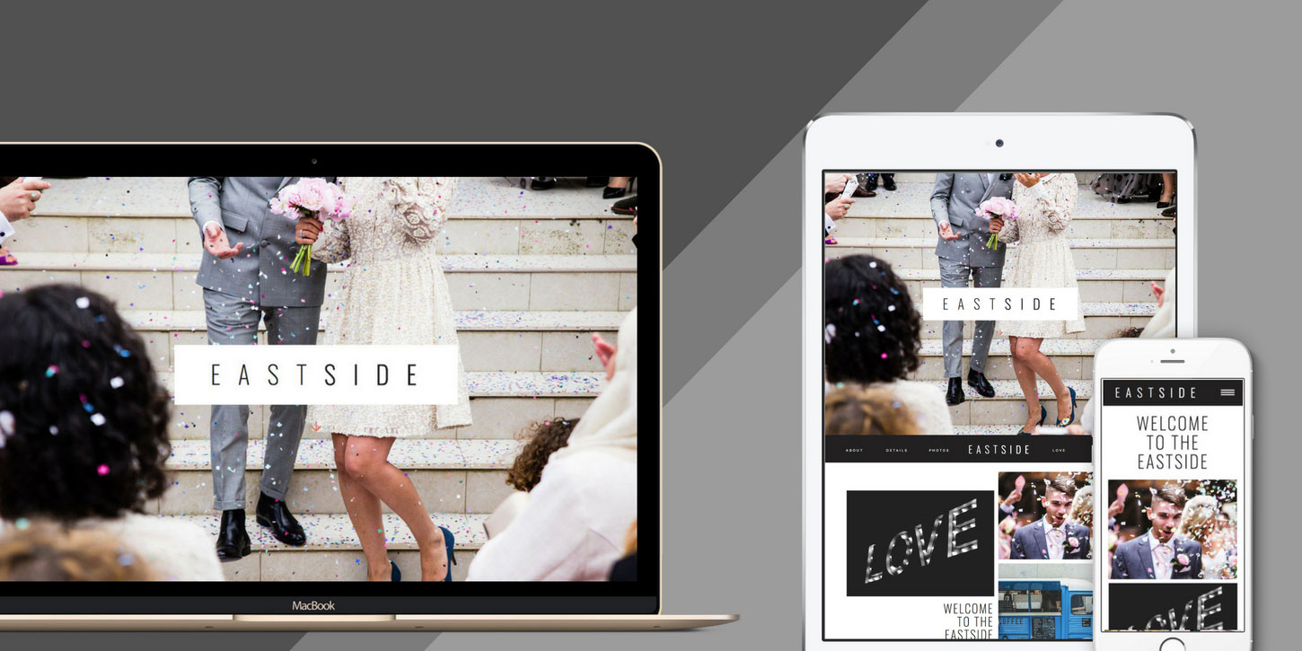Website design blog header eastsidephoto