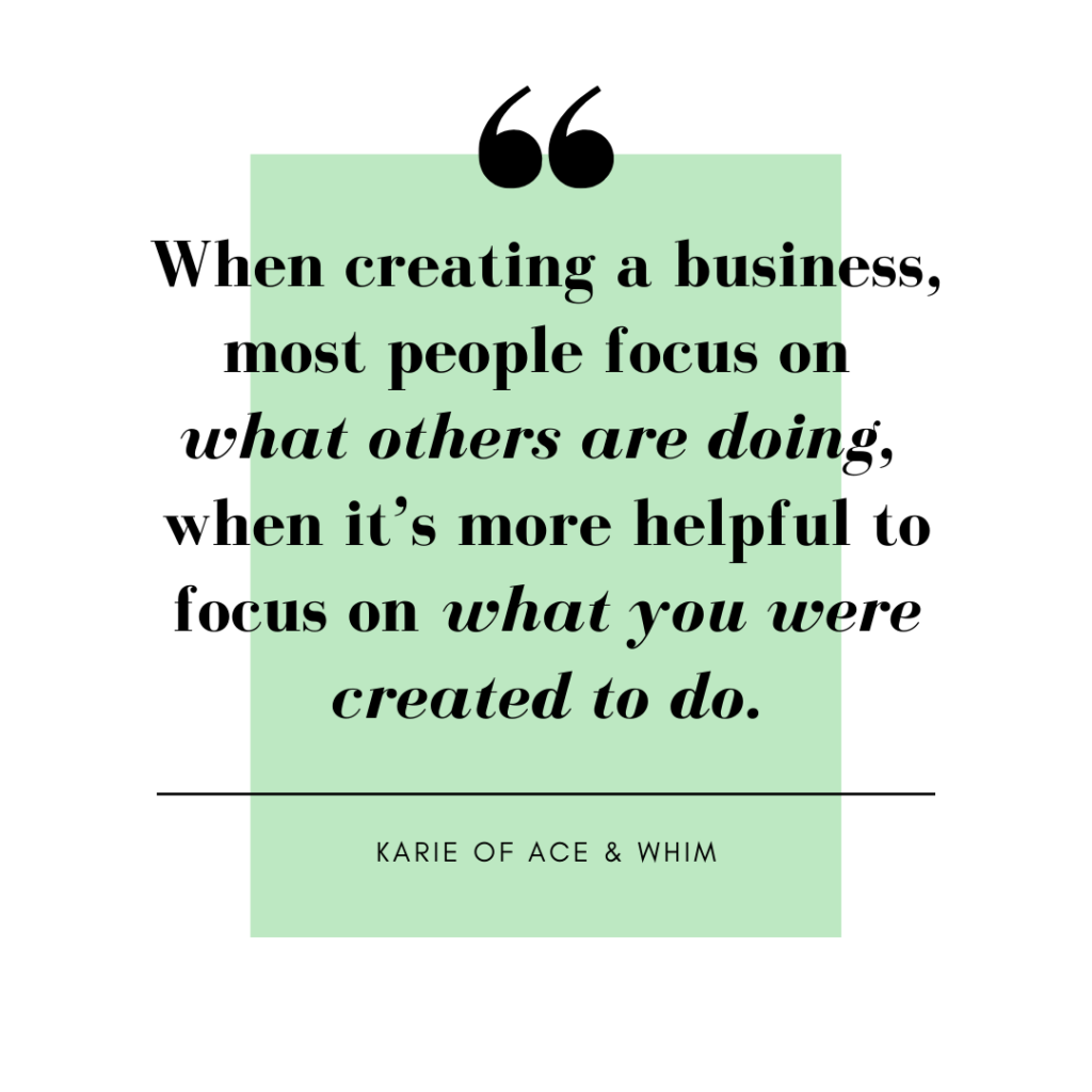 Inspirational quote for creatives and website designers