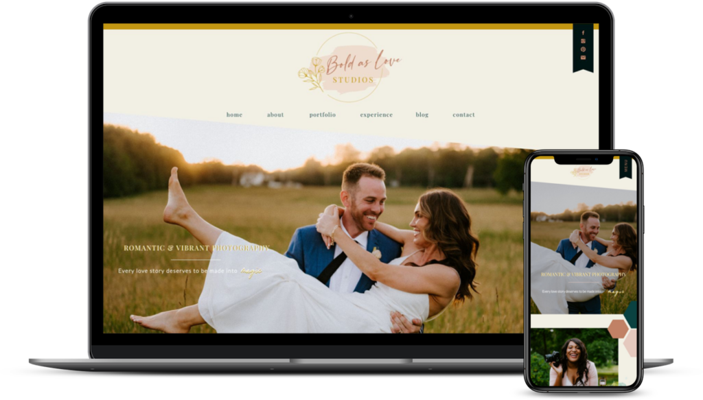 launching a website image